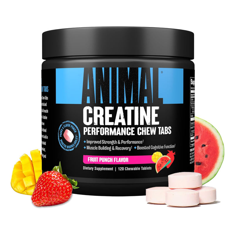 Animal Creatine Chews - Enhanced Creatine Monohydrate 120 Tablets