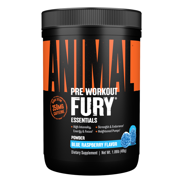 Animal, Fury®, Essentials, Pre Workout - 491g