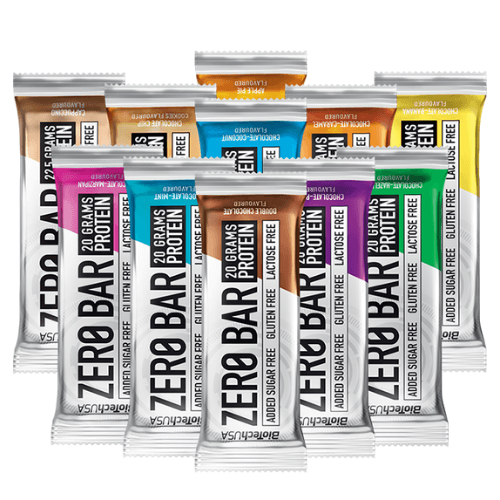BioTech USA Protein Zero Bar – Mix Box (20 × 50 g)