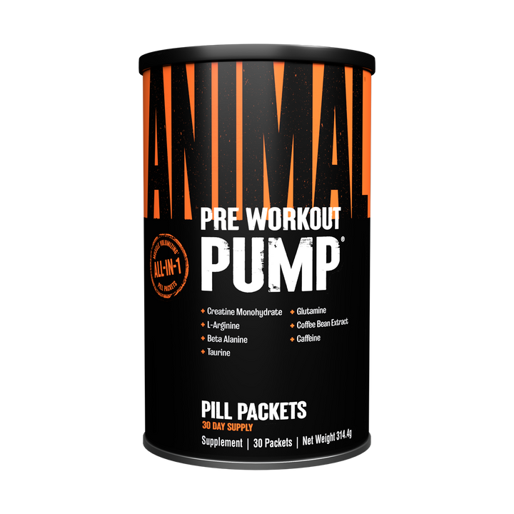 Animal, Pre Workout Pump, Pill Packs , 30 Packs