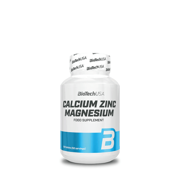 BioTechUSA Calcium Zinc Magnesium 100 tablets