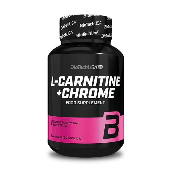 BioTechUSA L-Carnitine + Chrome 60 caps
