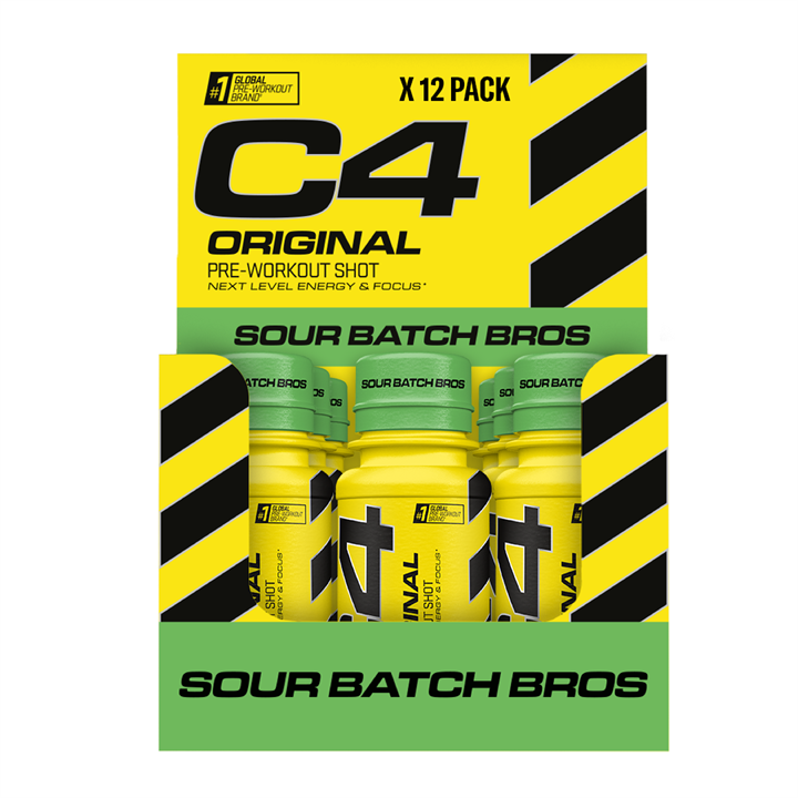 Cellucor C4 Original Pre-workout Shots  12x60ml