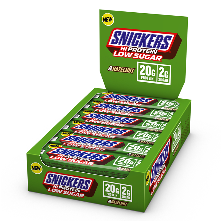 Snickers Low Sugar High Protein Bars 12x57g