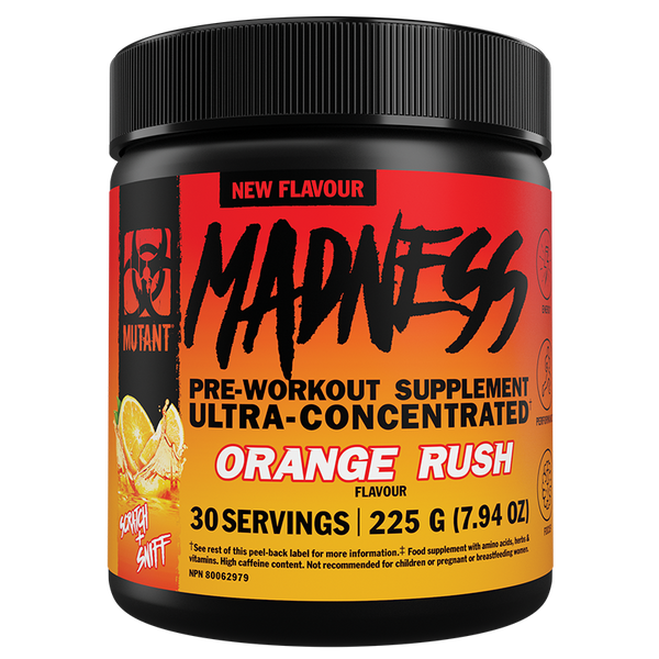 Mutant Madness Pre-Workout Powder 225g