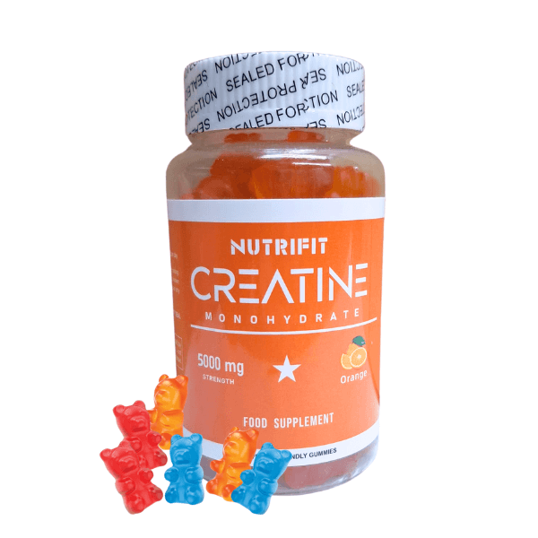 NutriFit Creatine Monohydrate – 5000 mg (60 Gummies)