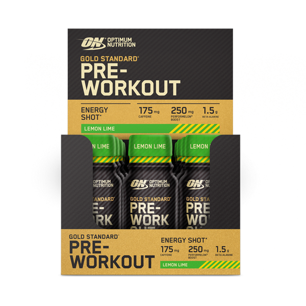 Optimum Nutrition Gold Standard Pre-Workout Energy Shot - 12 x 60 ml