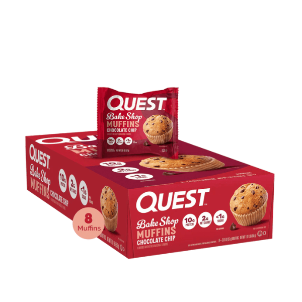 Quest Nutrition Bake Shop Muffin – 8 × 57 g