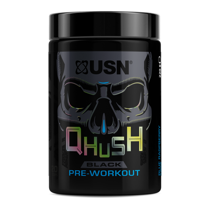 USN QHUSH Black Pre-Workout Powder 220g – MBT NUTRITION