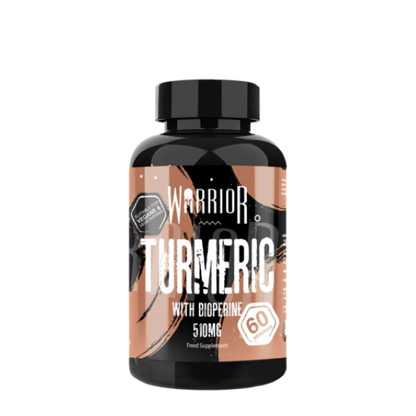 Warrior Turmeric with Bioperine 510mg 60 vcaps