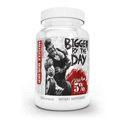 5% Nutrition Rich Piana BiggerByTheDay | 120 Capsules