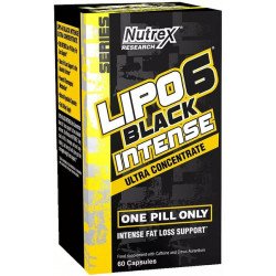 Nutrex, Lipo-6 Black Intense Ultra Concentrate  60 caps