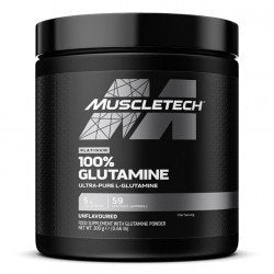MuscleTech Platinum 100% Glutamine - Sports Nutrition 300 grams