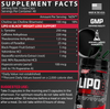 Nutrex, Lipo 6 Black 120 liquid caps